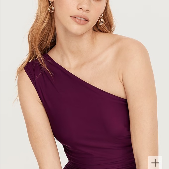 J Crew One shoulder Ruched Swimsuit - Picture 4 of 6